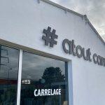 Création enseigne magasin de carrelage Marseille