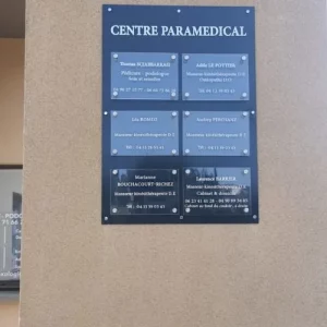 Enseigne plaque professionnelle Marseille