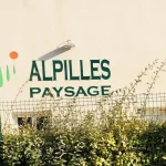 Plaque professionnelle "Alpilles Paysage"