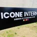 Enseigne lettres découpées Marseille