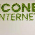 Enseigne lettres PVC végétales avec lichen Marseille