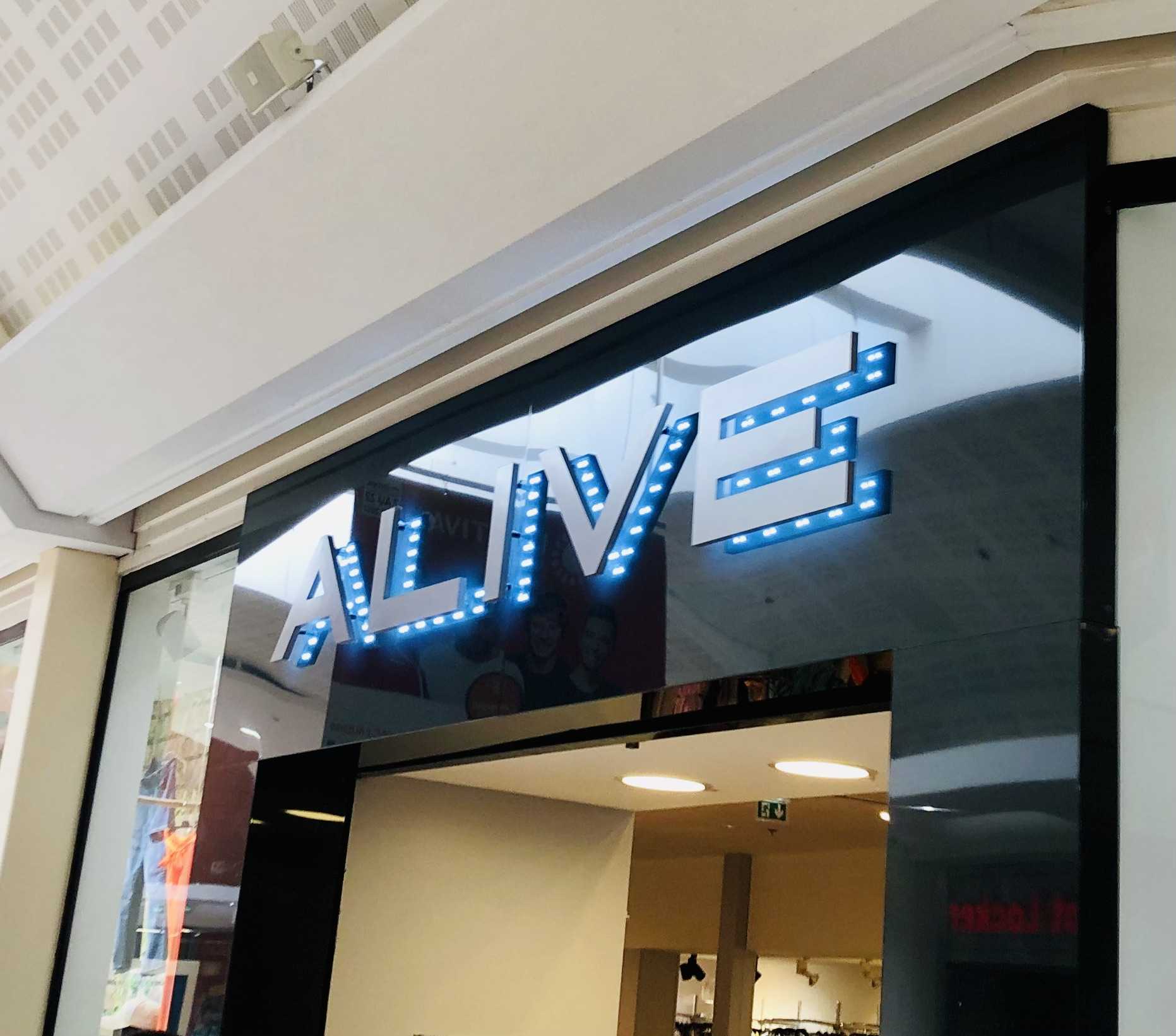 Lettres découpées lumineuses Marseille