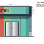 Enseigne magasin de chaussures Marseille