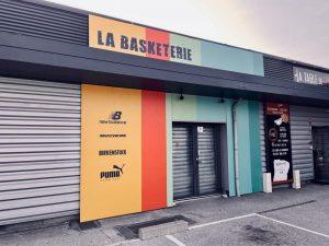 Enseigne magasin de chaussures Marseille