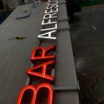 Fabrication enseigne lettres lumineuses Marseille