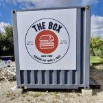 Panneau sur container Marseille