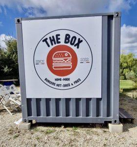 Panneau sur container Marseille