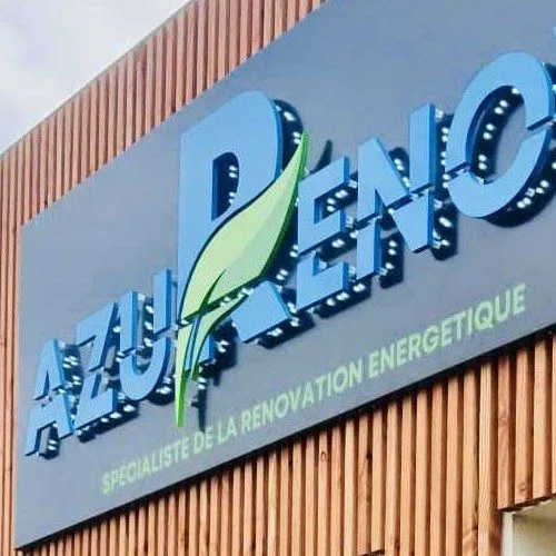 Enseigne "AzuRéno" Marseille