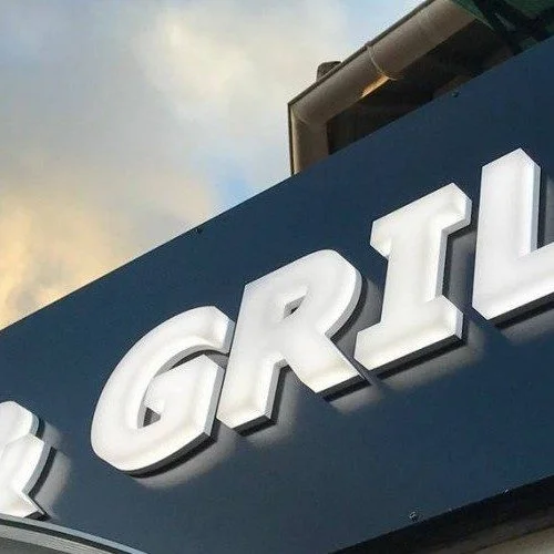 Enseigne "Grill" Marseille