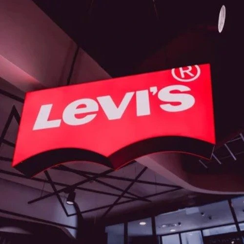 Enseigne "Levi's" Marseille