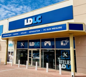 Enseigne "LDLC" Marseille
