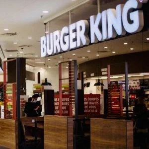 Enseigne "Burger King" Marseille