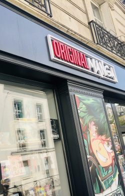 Enseigne lettres découpées Marseille